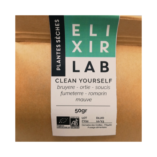 composition de la tisane clean yourself