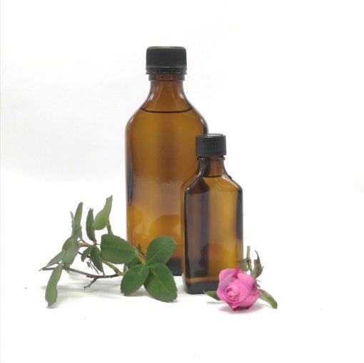 hydrolat de rose centifolia en bouteille verre